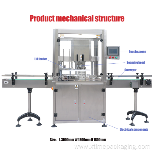 Automatic snack food modified atmosphere packaging machine